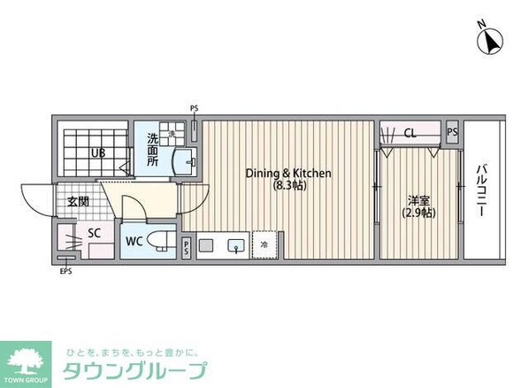 セミカ千葉寺の物件間取画像